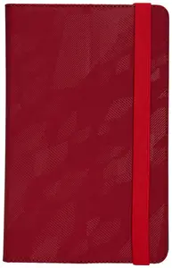 Case Logic SureFit CBUE-1207 Boxcar Folio Tablet Case for 7-Inch Screens Red Polyester with Stand Mode