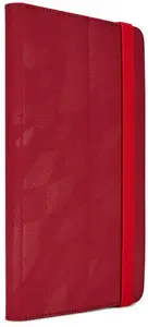 Case Logic SureFit CBUE-1207 Boxcar Folio Tablet Case for 7-Inch Devices Universal Red Polyester with Stand Mode