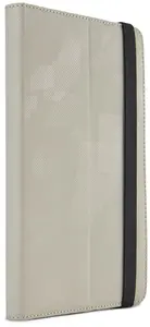 Case Logic SureFit CBUE-1207 Folio Tablet Case for 7-inch Screens Grey and White Polyester with Stand Mode