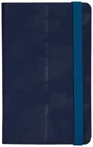 Case Logic SureFit CBUE-1207 Folio Tablet Case for 7-Inch Devices Dress Blue Polyester with Stand Mode