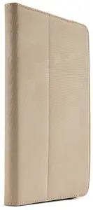 Case Logic SureFit Slim Folio Tablet Case for 7-Inch Devices Beige Polyester with Stand Mode