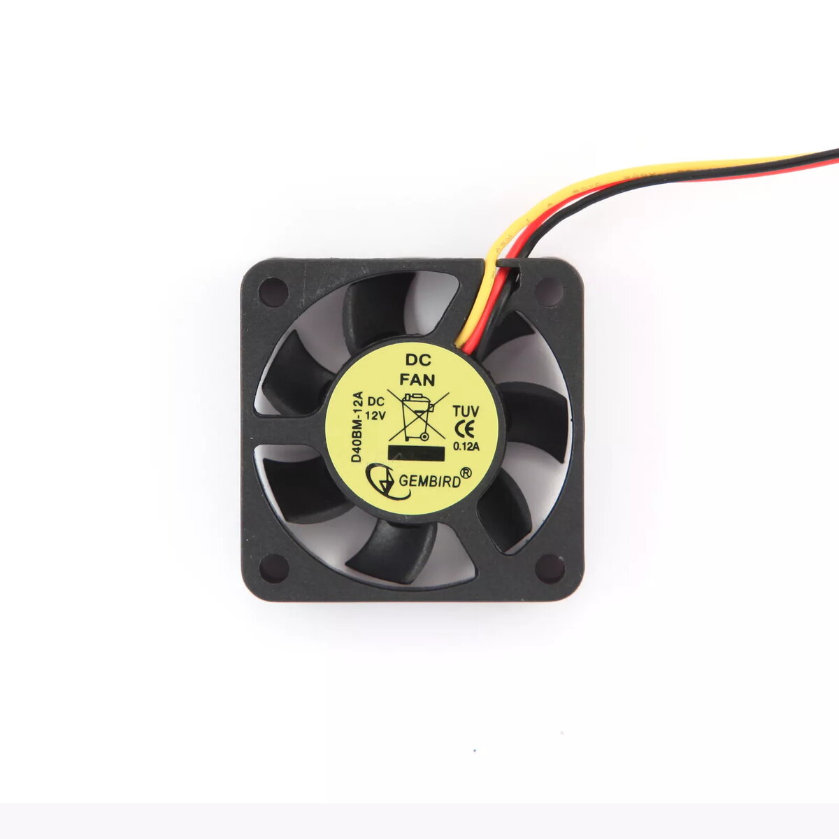 Ventilators Gembird D40BM-12A Datora dzesēšanas sistēma