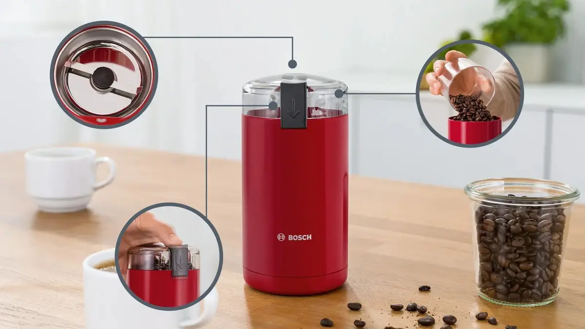 Blade coffee grinder Bosch TSM6A014R Photo 17