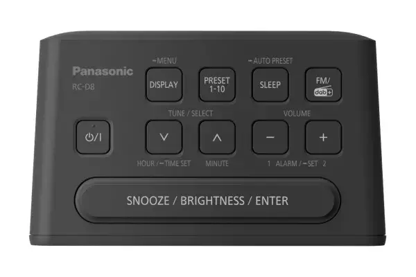 Clock Radio Panasonic RC-D8EG-K Photo 4