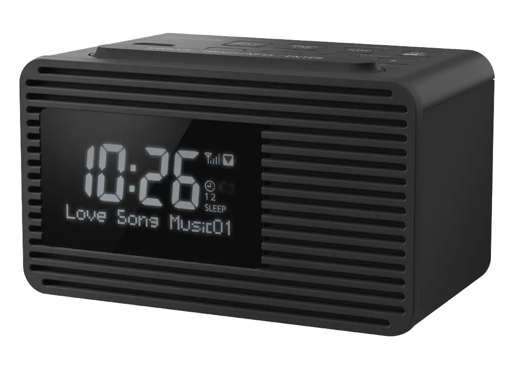 Pulksteņa radio Panasonic RC-D8EG-K melns, RC-D8EG-K