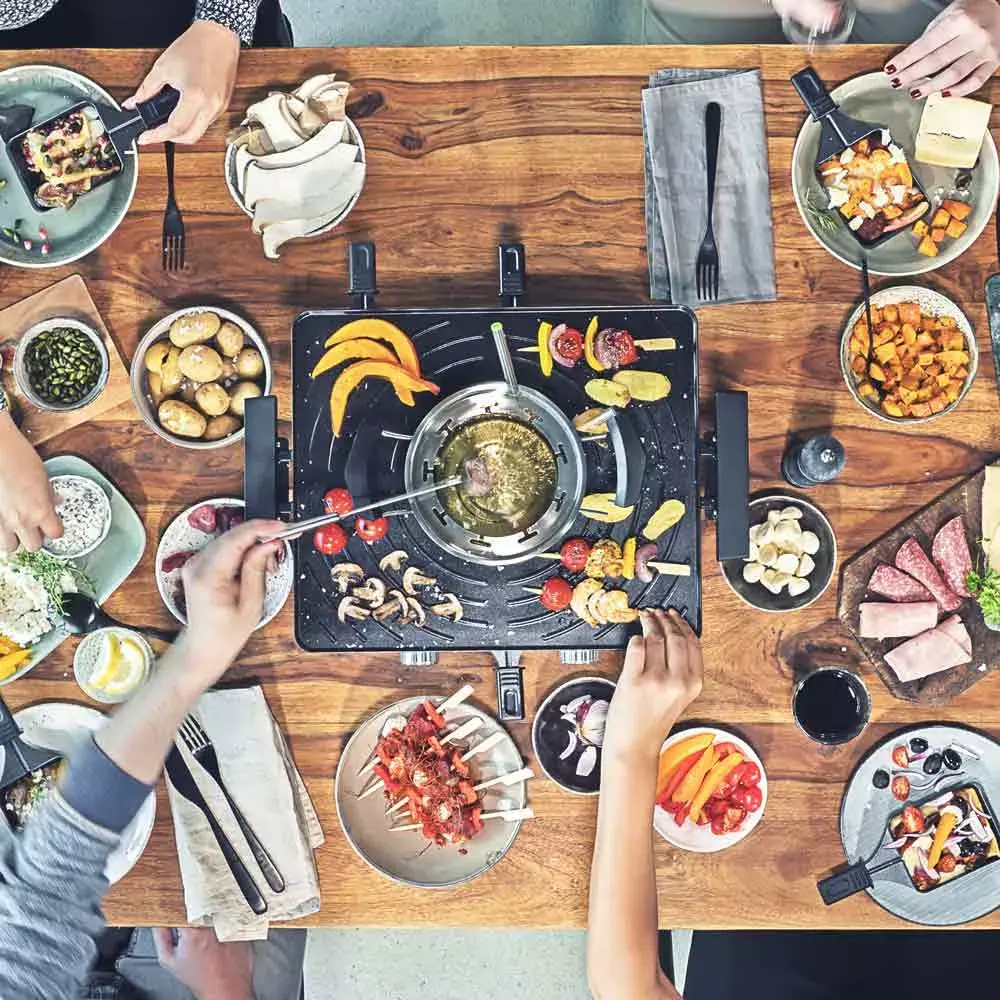 Raclette-Fondue Set Gastroback Design Raclette-Fondue Advanced Plus Photo 5