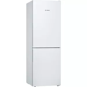 Ledusskapis-ar-saldētavu Bosch KGV332WEA, brīvi stāvošs, 289 L (195 L ledusskapis + 94 L saldētava), E klase, 176 cm, balts