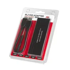 SSD enclosure MACLEAN MCE582 — M.2 SATA, USB 3.2 Gen1 Photo 3