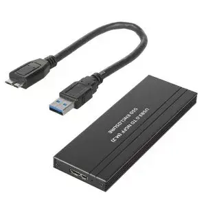 SSD enclosure MACLEAN MCE582 — M.2 SATA, USB 3.2 Gen1 Photo 4