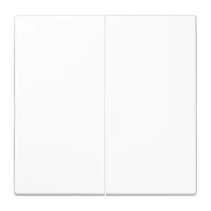 JUNG LS1702WW 2-gang rocker switch cover