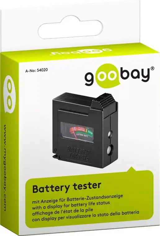 Battery Tester Goobay 54020 Photo 2
