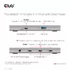 5-in-1 Hubs CLUB3D Sertificēts Thunderbolt™4 Photo 8