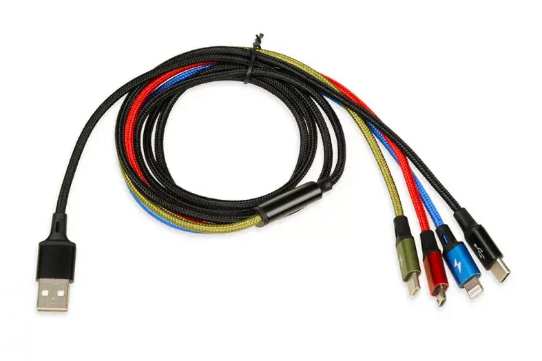Зарядный кабель IBOX Universal 4-in-1 IKUM4W1 Photo 5