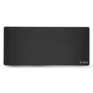 Игровой коврик для мыши SAVIO Black Edition Precision Control L — 700×300×3 мм, тканевая поверхность, резиновая противоскользящая основа, прошитые края
