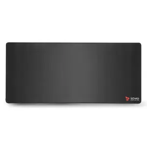 Gaming mouse pad SAVIO Black Edition Turbo Dynamic L — 700×300×3 mm, fabric surface, rubber base, stitched edges