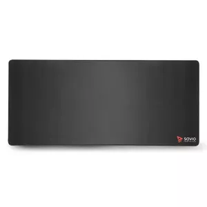 Mouse pad SAVIO Black Edition Turbo Dynamic XL — gaming fabric/rubber 900×400×3 mm, stitched edges, non-slip base