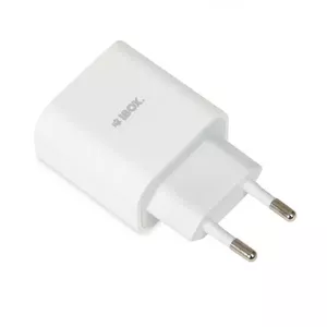 Indoor USB Type-C Fast Charger IBOX C-37, 20W, USB‑C PD 3.0, 3 A output, White