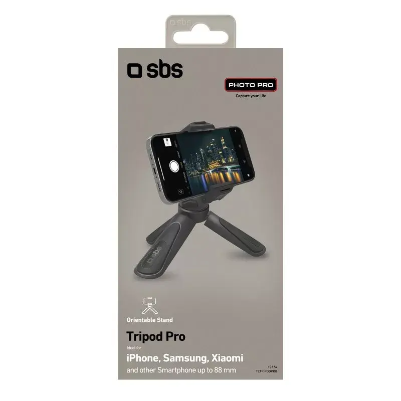 Tripod SBS TETRIPODPRO — 3-leg phone tripod Photo 2