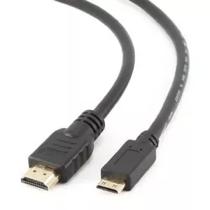 Gembird HDMI - mini HDMI, 3m HDMI kabelis HDMI Type A (Standard) HDMI Type C (Mini) Melns