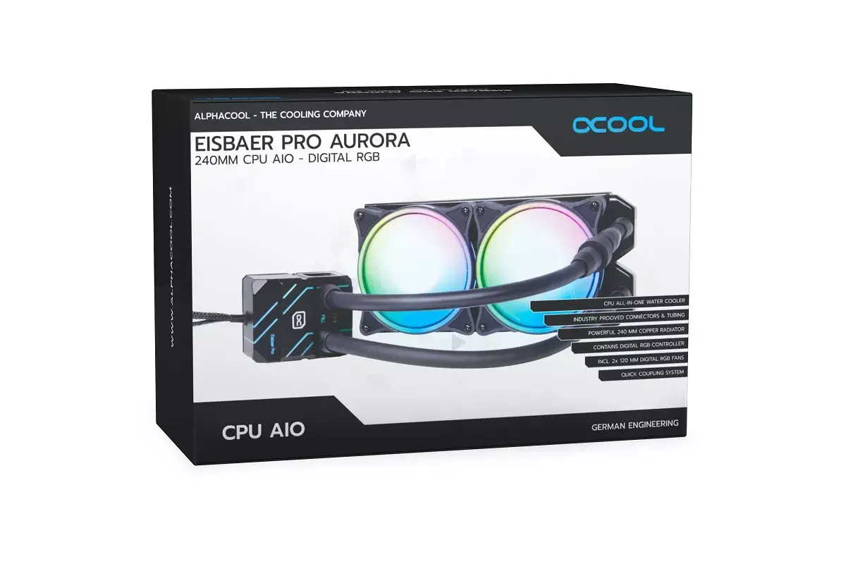 Система жидкостного охлаждения Alphacool Eisbaer Pro Aurora 240 Photo 10