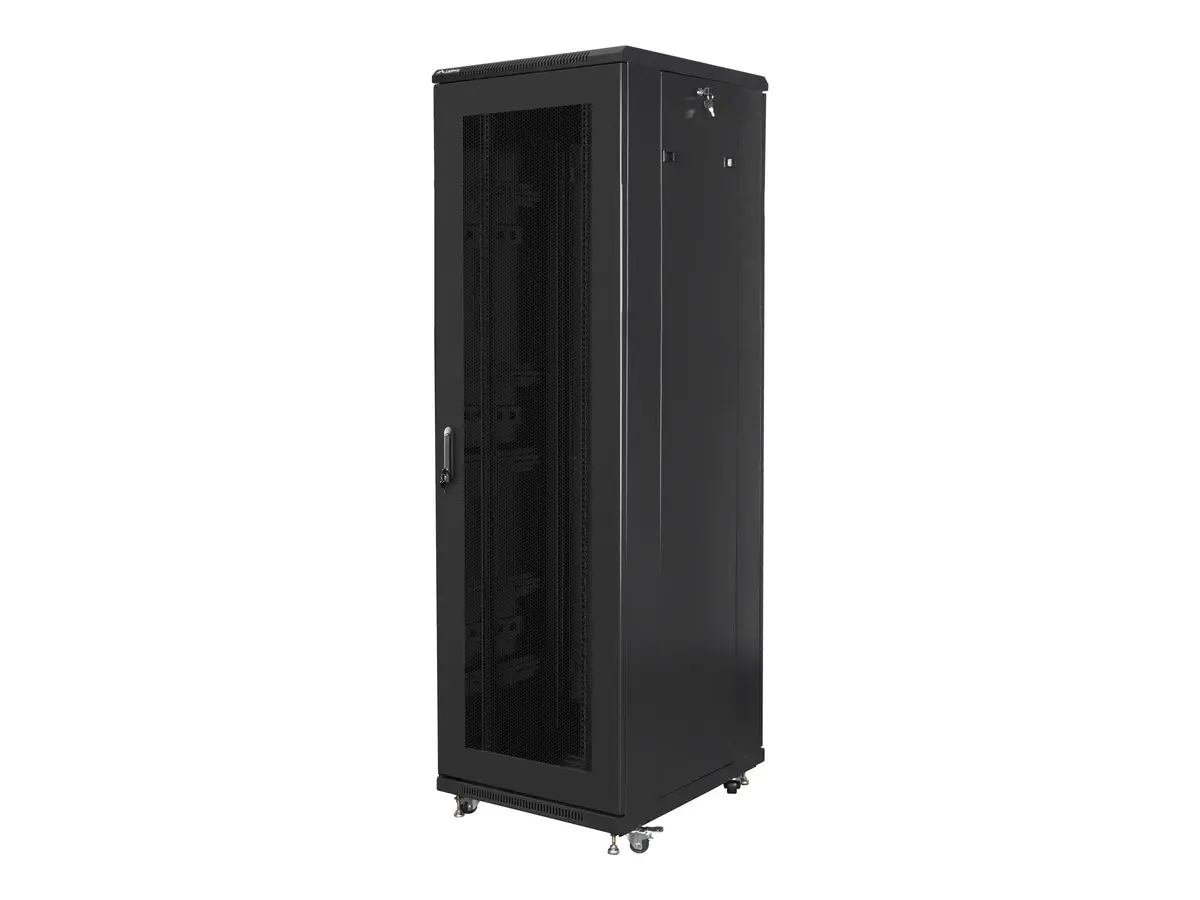 Brīvstāvošais skapis LANBERG FF01-6842-23B 42U, dziļums