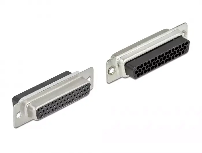 D-Sub HD 44 pin crimp female to 2 x RJ45 female DeLOCK Photo 2