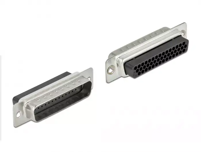 D-Sub HD 44 pin crimp male to 2 x RJ45 female DeLOCK Photo 2