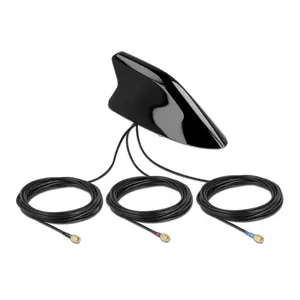 Antena DeLOCK 90052 Jumta Cieta montāža Melna