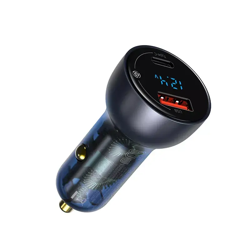 Baseus CCKX-C0A auto lādētājs 65 W USB-A+USB-C Photo 2