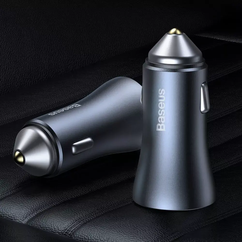Auto lādētājs Baseus TZCCJD-0G 40W Photo 32
