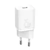 Baseus Super Si Ātrais lādētājs 1C 25W ar USB-C kabeli USB-C 1m (balts) Photo 19