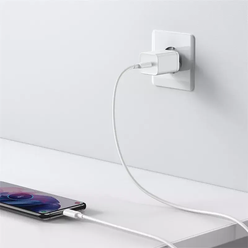 Baseus Super Si Ātrais lādētājs 1C 25W ar USB-C kabeli USB-C 1m (balts) Photo 8