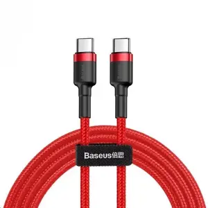 Baseus Cafule USB cable 2 m USB C Black Red CATKLF-H09