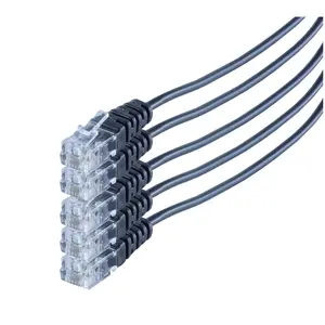 Telephone Cable S/CONN SO70084-1.5-SET5 1.5 m Black