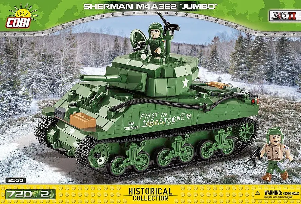 Building set COBI Sherman M4A3E2 Jumbo Photo 2