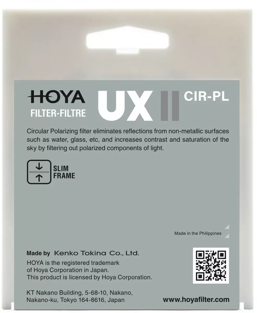 Hoya Circular Polarizer UX II 82mm Photo 2
