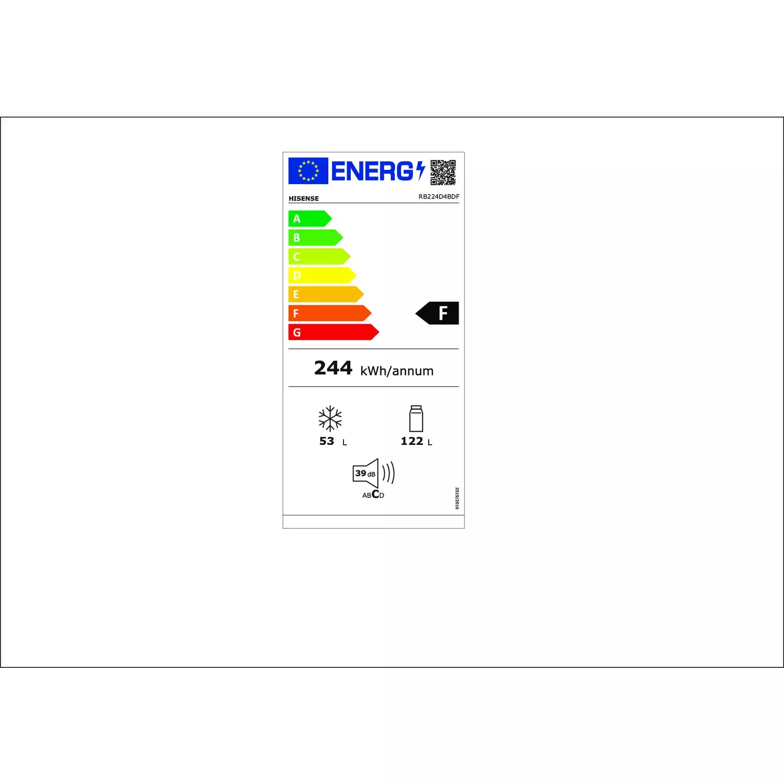 HISENSE RB224D4BDF Photo 3