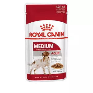 Влажный корм для собак Royal Canin Medium Adult Meat 140 г — птица, влажность 81%, белок 7,5%