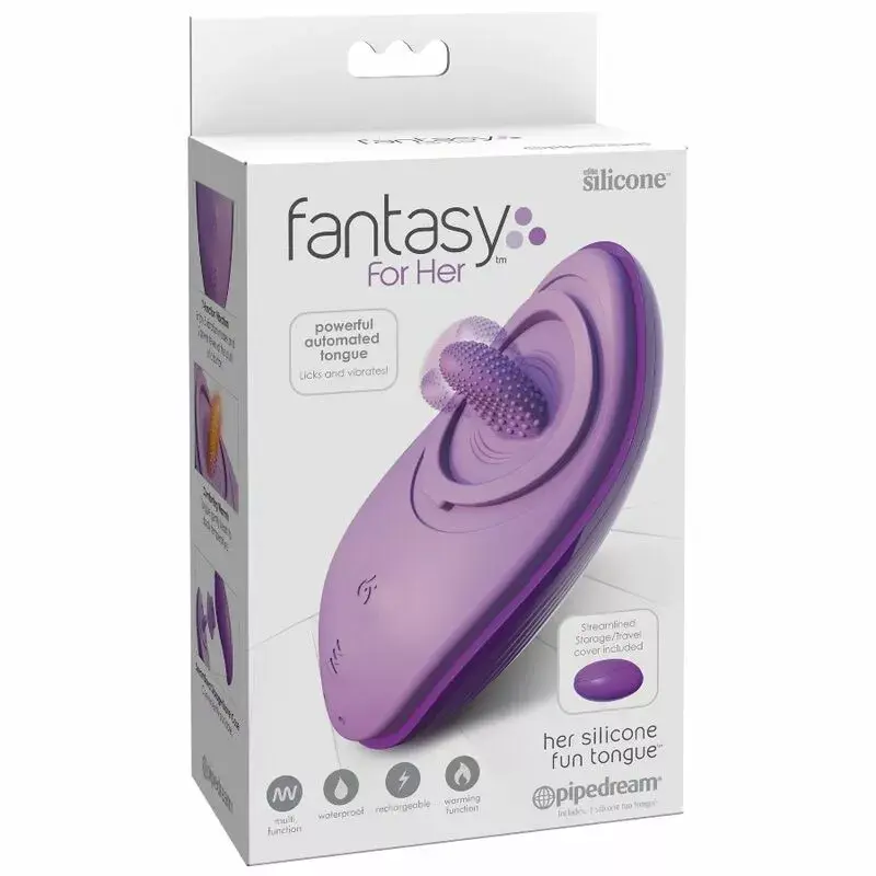 Intīmais stimulators Fantasy for Her Her Silicone Fun Tongue Photo 5