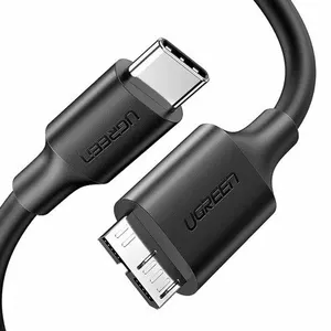 USB cable UGREEN 20103 Micro‑USB to USB‑C 1 m Gold