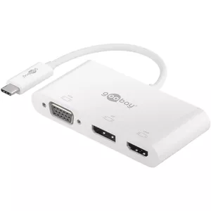 USB графический адаптер Goobay 52412 Белый