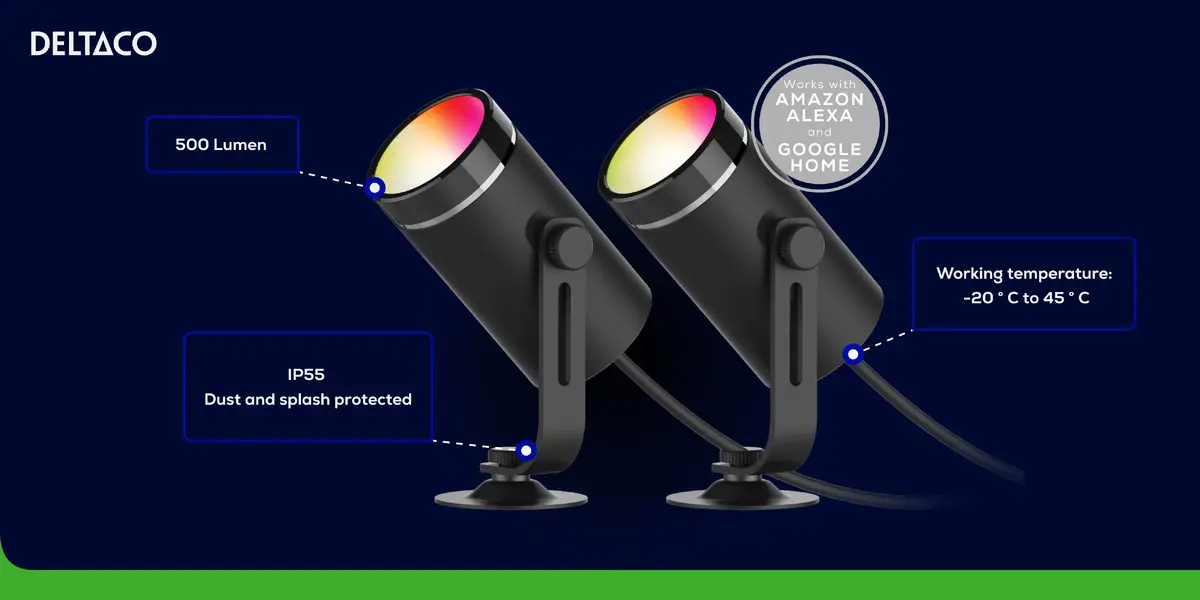 Smart garden lighting Deltaco SH-GLK01 Photo 4