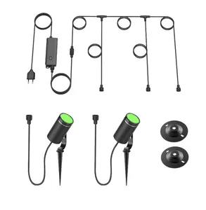 Smart garden lighting Deltaco SH-GLK01 Wi-Fi 6 W Black