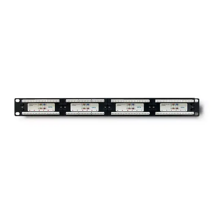 QOLTEC 54474 24-port Cat.6 UTP patch panel Photo 3