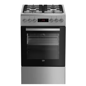 Beko FSM52321DXDS кухонная плита Отдельностоящая плита для готовки Газовый Нержавеющая сталь A