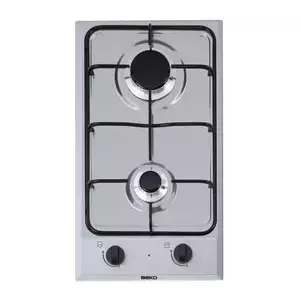 Beko HDCG 32220 FX Нержавеющая сталь Встроенный 29 cm Газовый 2 зона(ы)