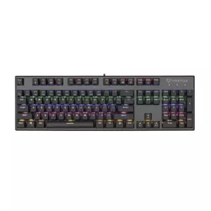 Mehāniskā spēļu tastatūra Vertux TACTICAL.E ar RGB apgaismojumu un anti-ghosting