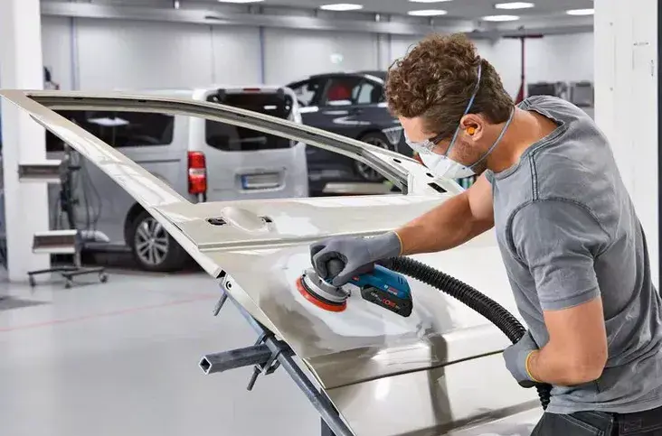 Slīpmašīna Bosch GEX 18V-125 Professional Photo 5