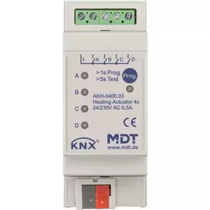 Heating actuator MDT AKH-0400.03 4-channel, 24–230 V AC