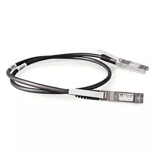 Сетевой кабель HPE X242 10G SFP+ SFP+ Direct Attach Copper 1m Черный